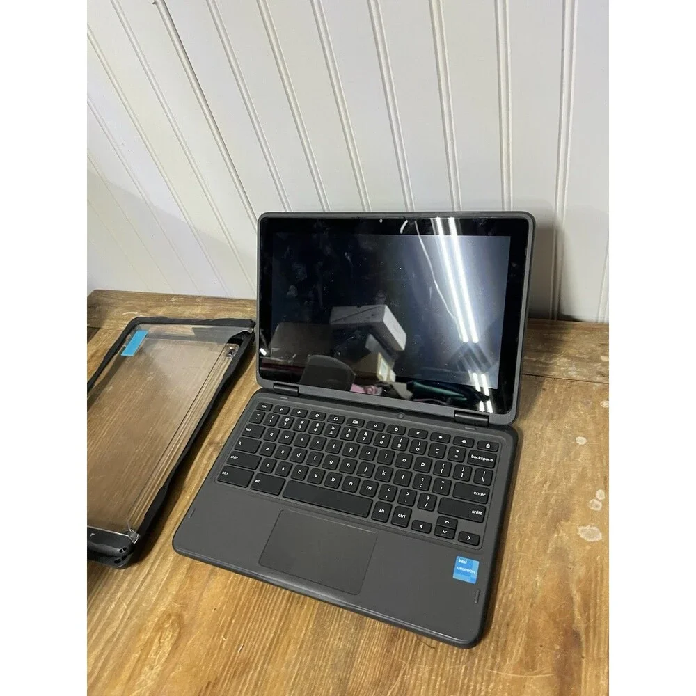 Dell Chromebook 3100 2-in-1 P30T Fully Working TESTED Google Touchscreen Laptop